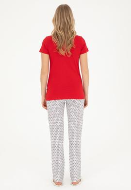 Kadın Kırmızı Pijama Takımı - 50290997002