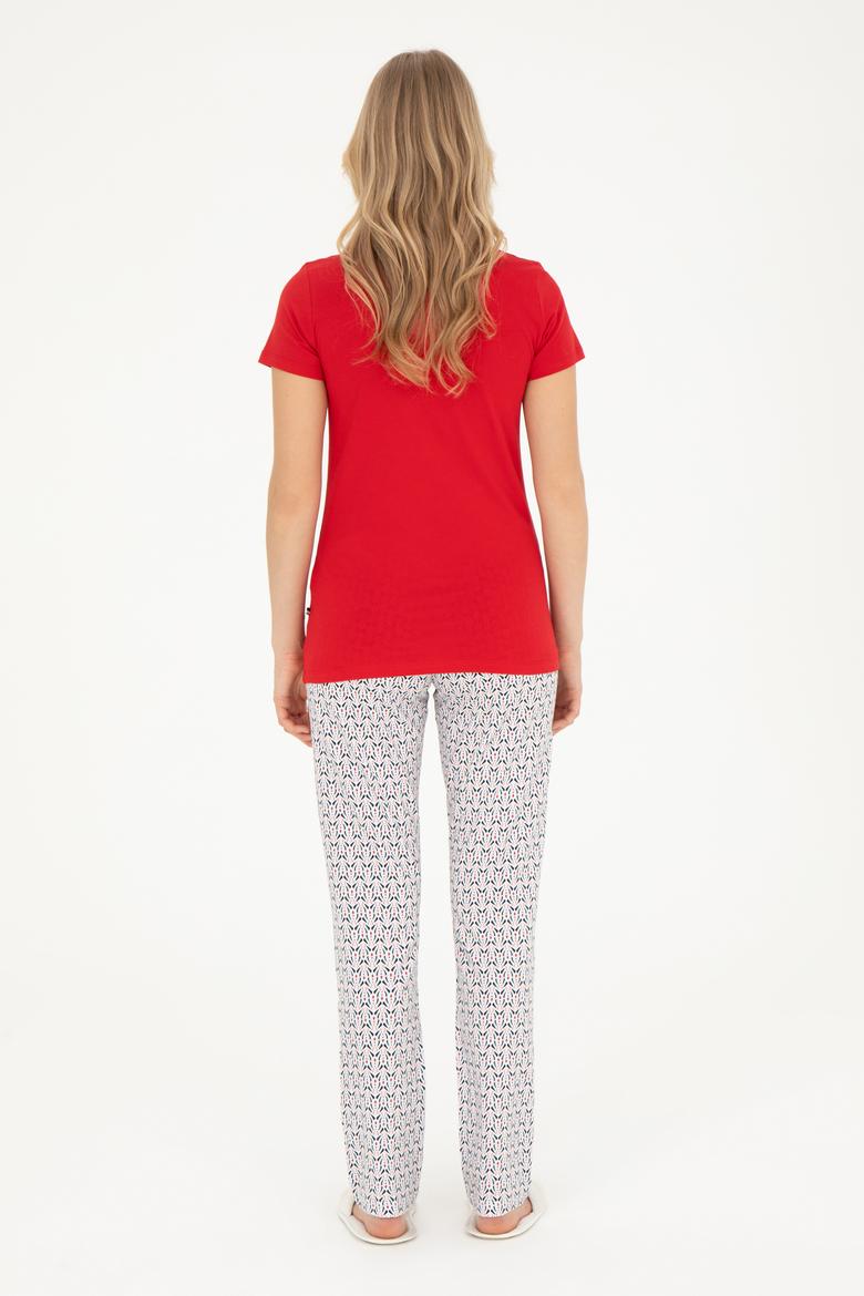 Kadın Kırmızı Pijama Takımı - 50290997002