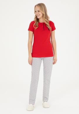 Kadın Kırmızı Pijama Takımı - 50290997002