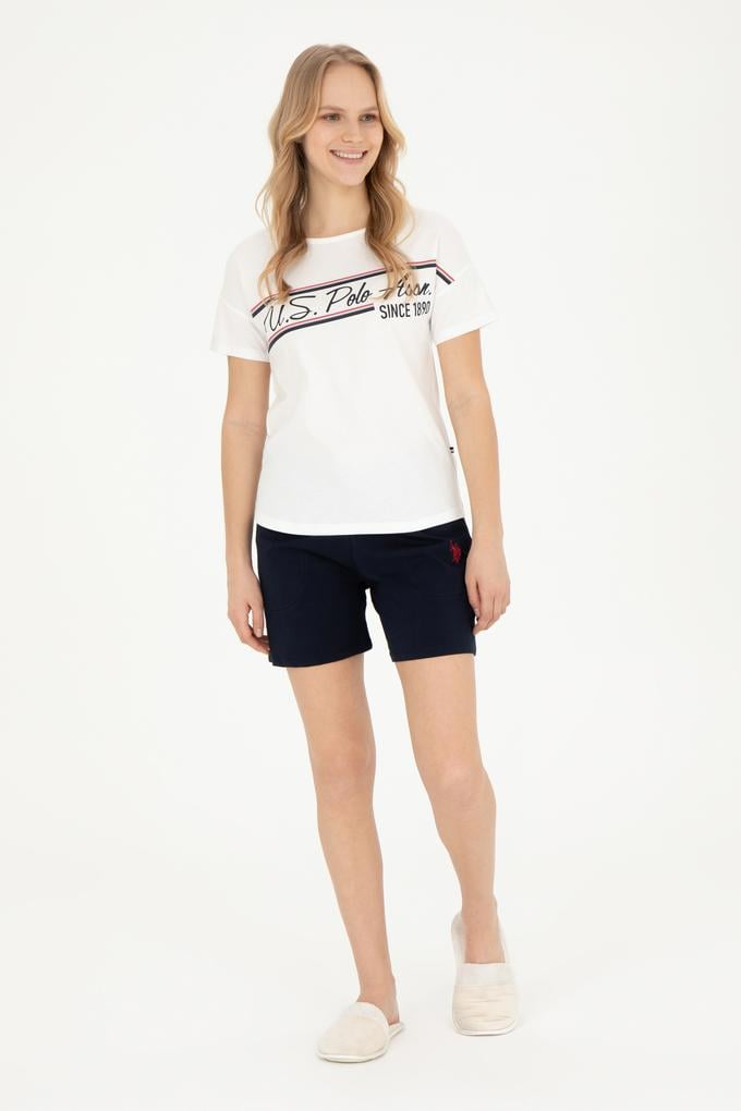 Kadın Beyaz Pijama Takımı