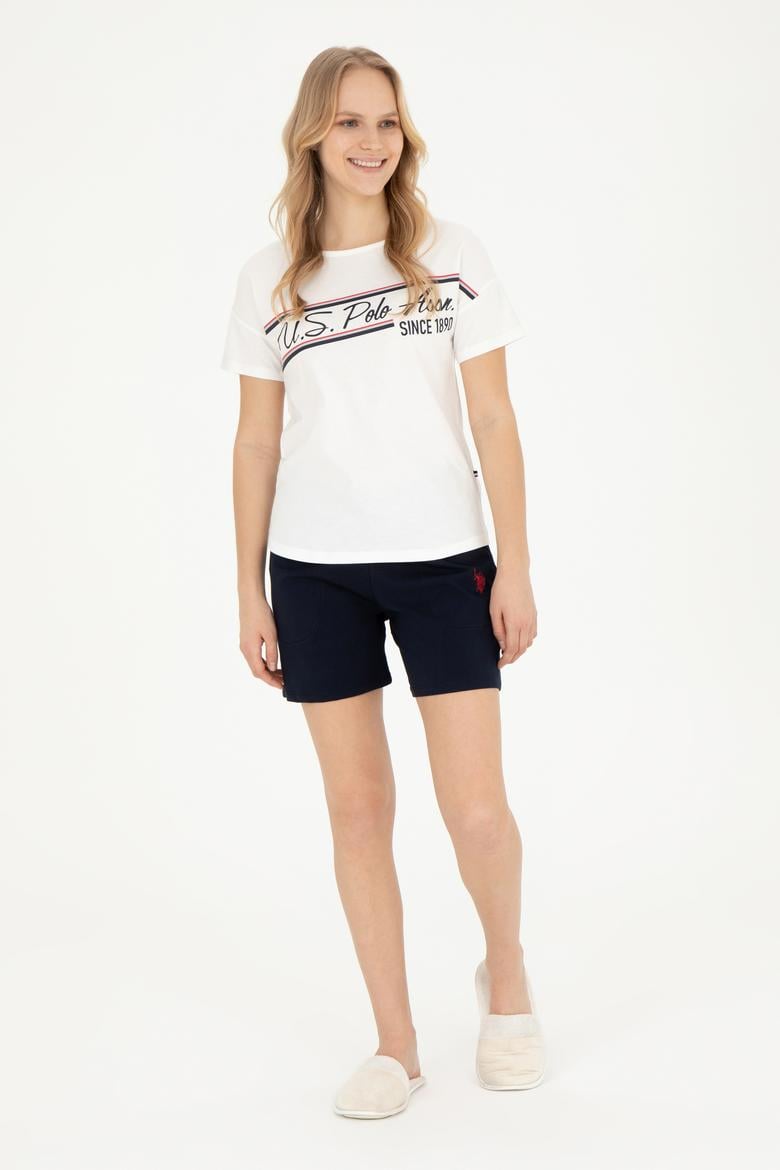 Kadın Beyaz Pijama Takımı