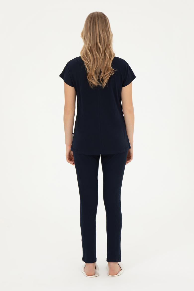 Kadın Lacivert Pijama Takımı - 50290815002