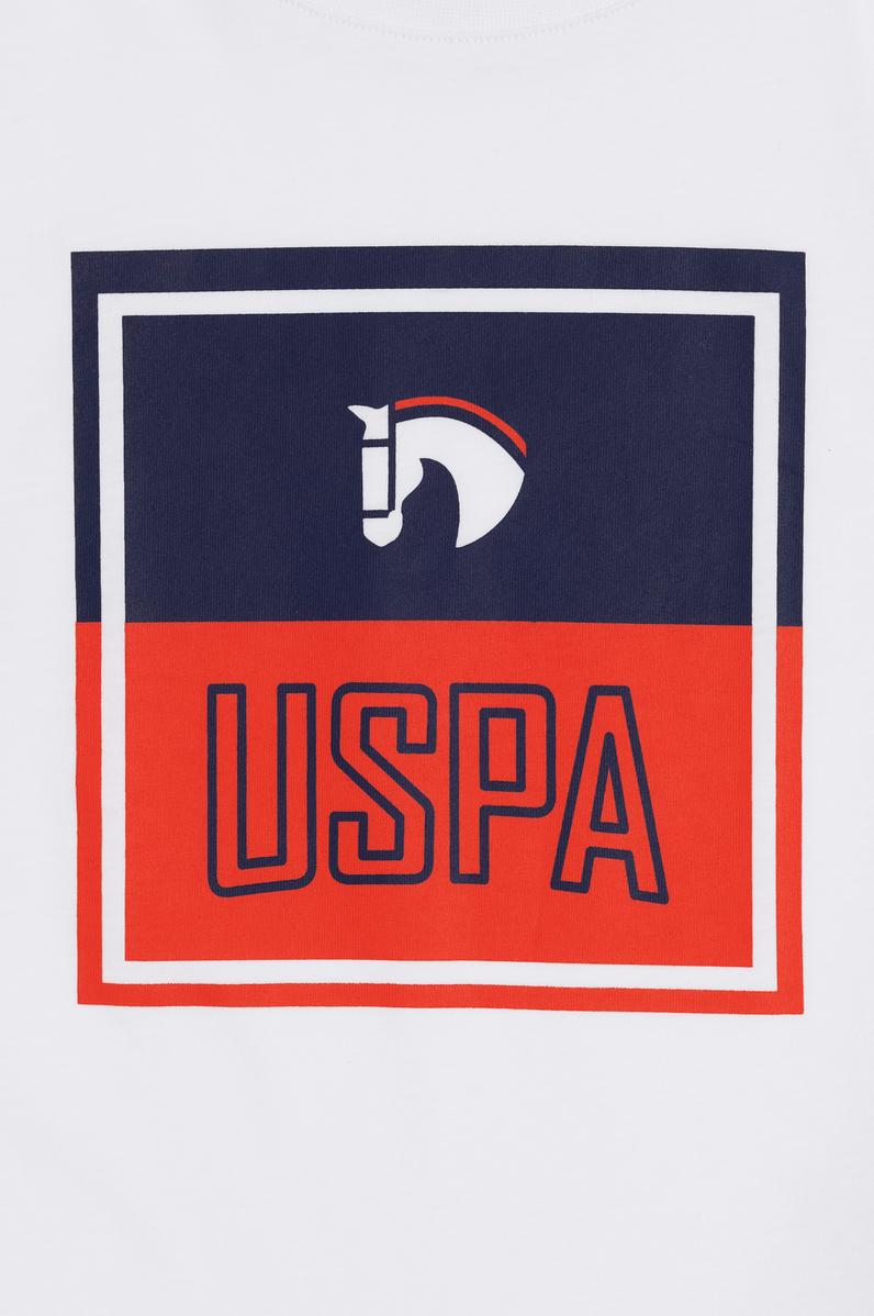 Erkek Çocuk Beyaz Bisiklet Yaka Tişört