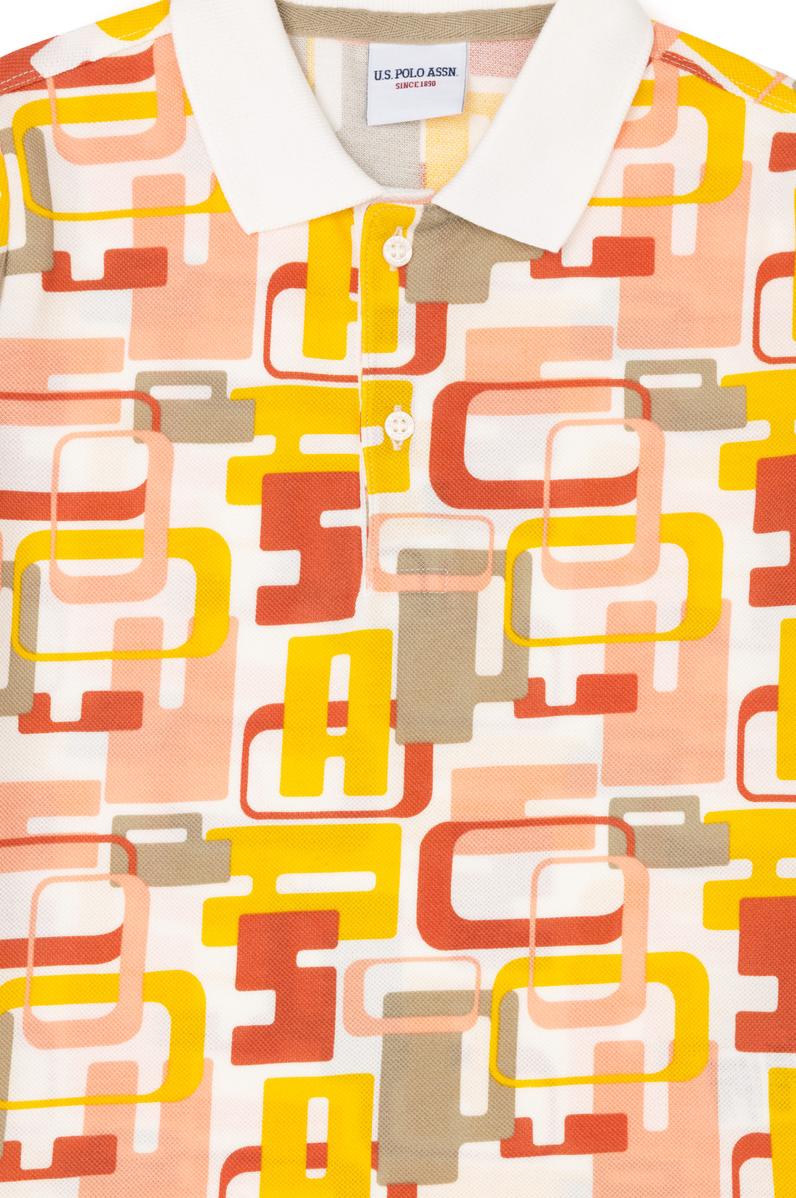 Erkek Çocuk Ekru Polo Yaka Tişört