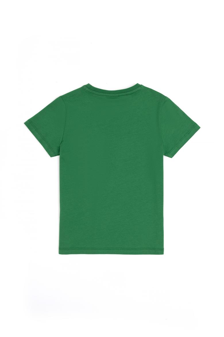 Erkek Çocuk Yeşil Bisiklet Yaka Tişört - 50288449014