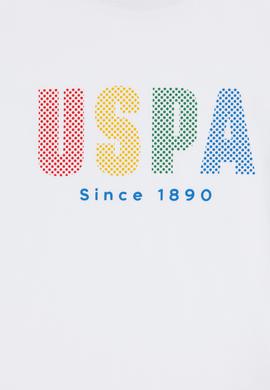 Erkek Çocuk Beyaz Bisiklet Yaka Tişört - 50288056008