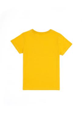 Erkek Çocuk Safran Bisiklet Yaka Tişört - 50288056031