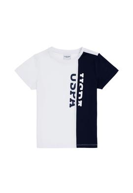 Erkek Çocuk Lacivert Bisiklet Yaka Tişört - 50284889040