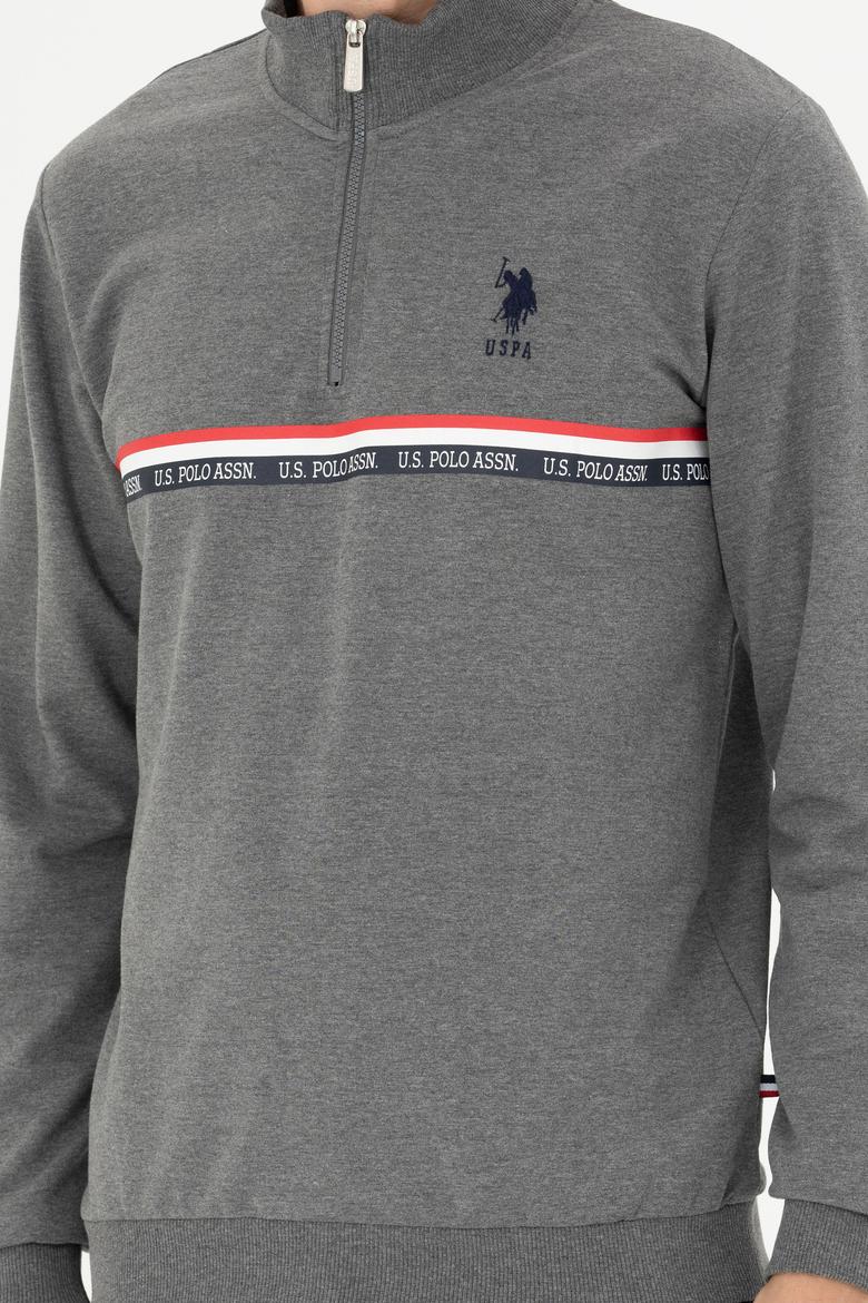 Erkek Antrasit Melanj Pijama Takımı - 50284683013