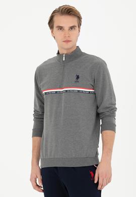 Erkek Antrasit Melanj Pijama Takımı - 50284683013