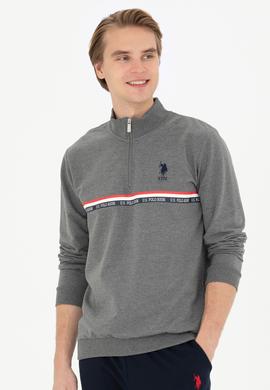 Erkek Antrasit Melanj Pijama Takımı - 50284683013