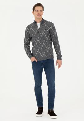 Erkek Mavi Jean Pantolon - 50253223123