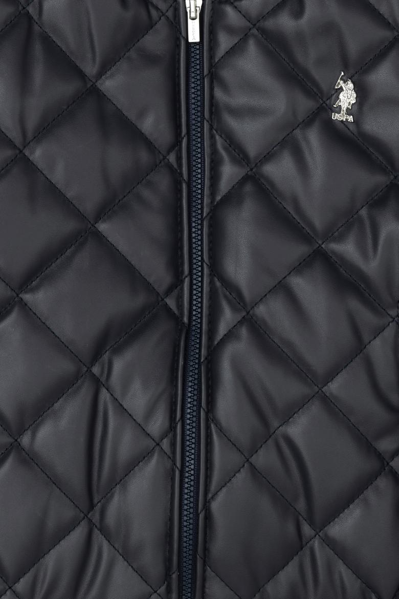 Erkek Çocuk Lacivert Deri Ceket - 50260854001