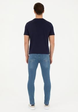 Erkek Mavi Jean Pantolon - 50260256032