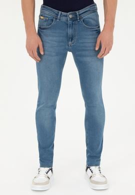 Erkek Mavi Jean Pantolon - 50260256032