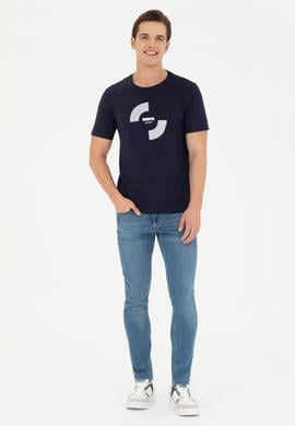 Erkek Mavi Jean Pantolon - 50260256032