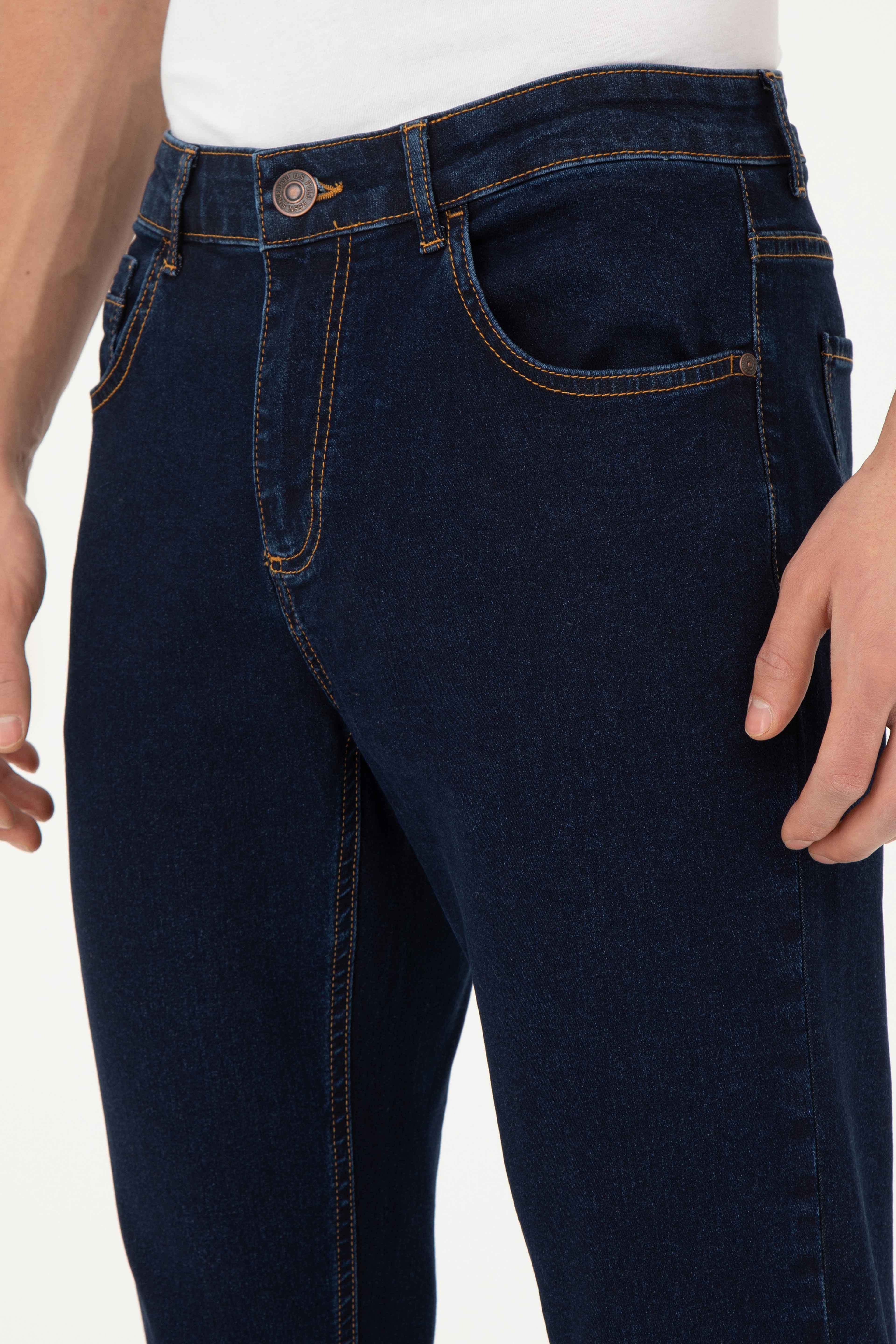 Erkek Mavi Jean Pantolon - Image 6