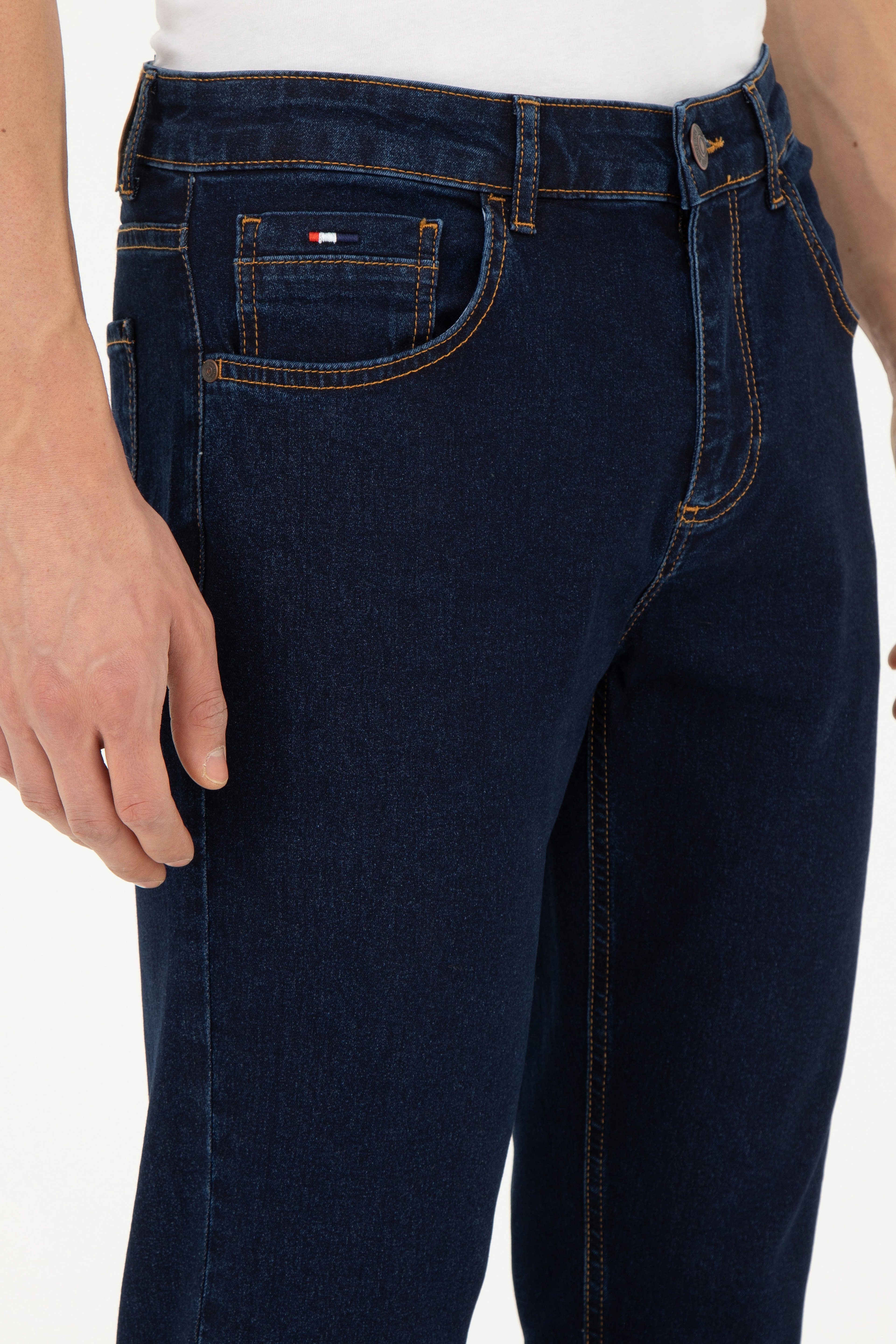 Erkek Mavi Jean Pantolon - Image 5