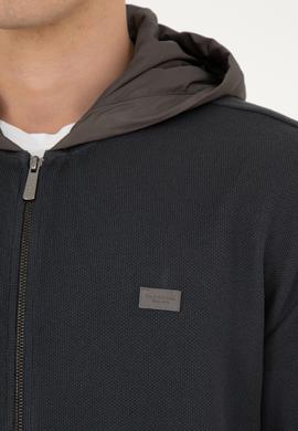 Erkek Antrasit Örme Hırka - 50270820026