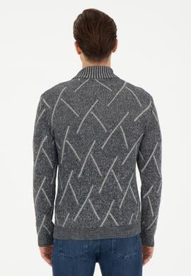 Erkek Lacivert Kazak - 50253084017