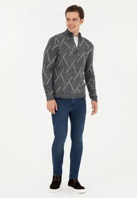 Erkek Lacivert Kazak - 50253084017