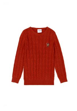 Erkek Çocuk Kiremit Basic Kazak - 50269032035