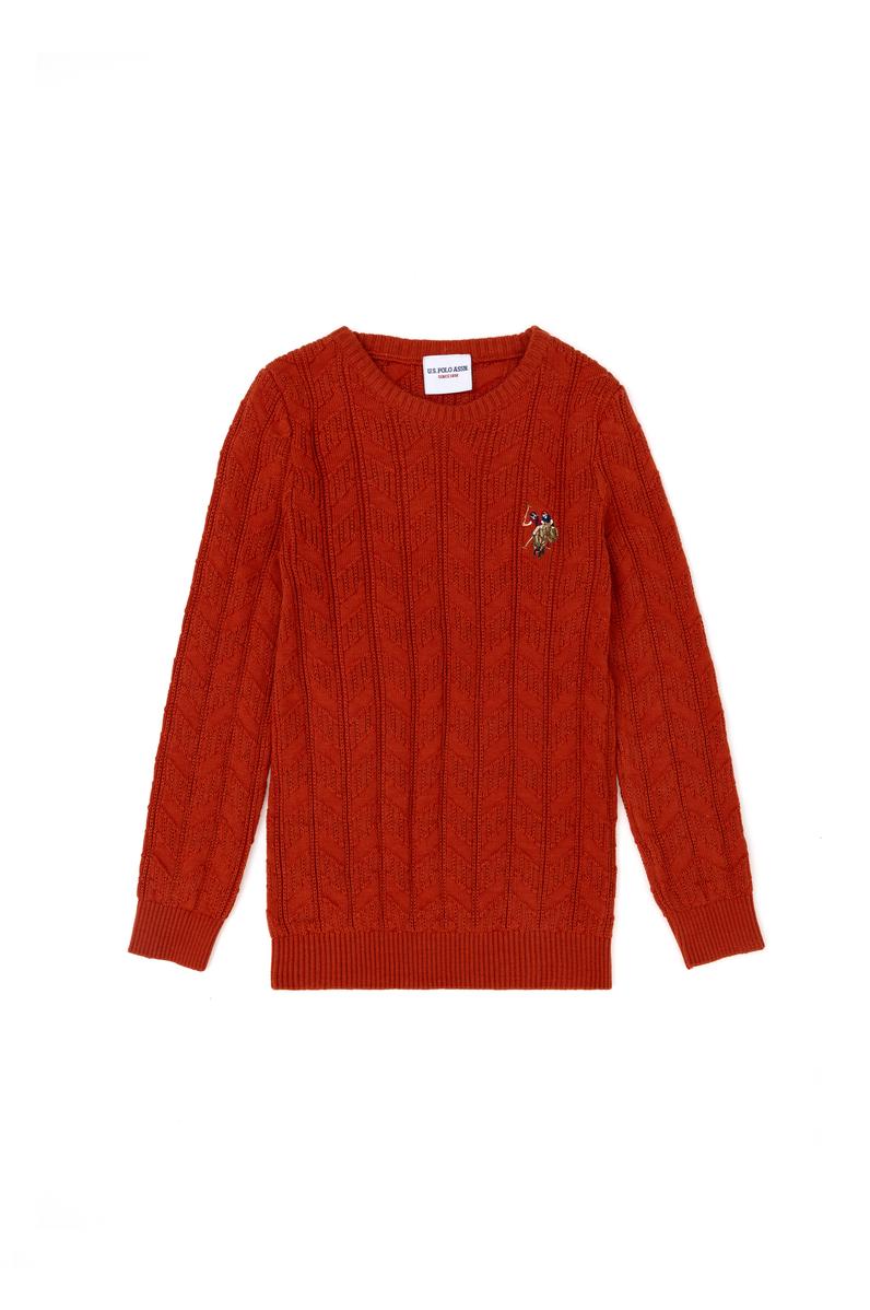 Erkek Çocuk Kiremit Basic Kazak