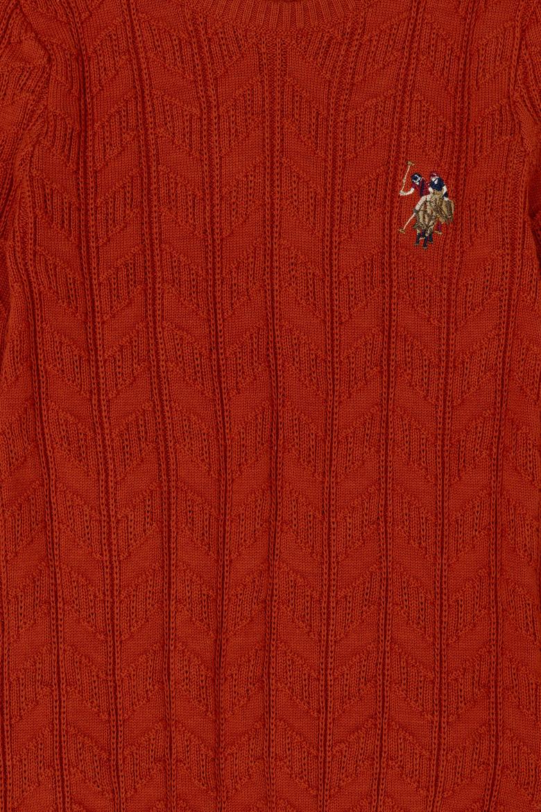 Erkek Çocuk Kiremit Basic Kazak - 50269032035