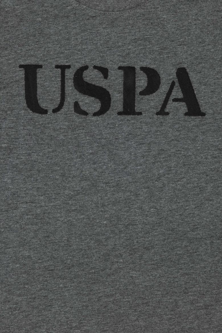 Erkek Çocuk Antrasit Melanj Basic Tişört - 50248206186