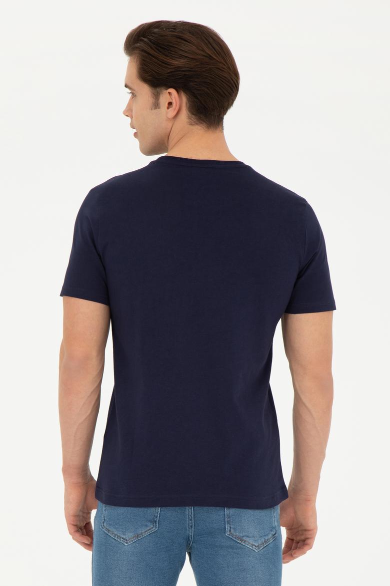Erkek Lacivert Tişört - 50281501006