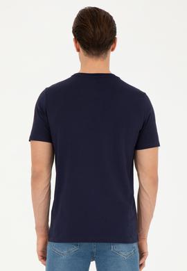 Erkek Lacivert Tişört - 50281567026
