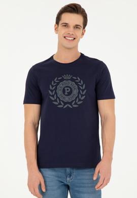 Erkek Lacivert Tişört - 50281567026