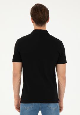 Erkek Siyah Basic Tişört - 50286724038