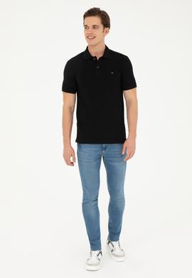 Erkek Siyah Basic Tişört - 50286724038