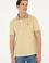 Erkek Regular Fit Polo Yaka Açık Haki Tişört