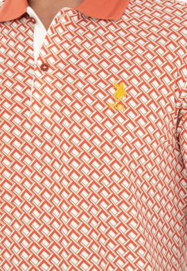 Erkek Regular Fit Polo Yaka Pudra Tişört - 50281523037