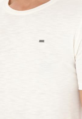 Erkek Ekru Basic Tişört - 50285294039