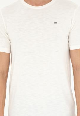 Erkek Ekru Basic Tişört - 50285294039