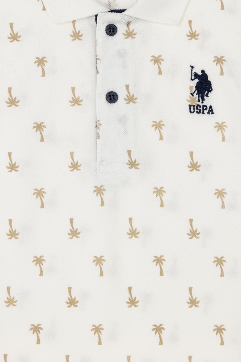 Erkek Çocuk Ekru Polo Yaka Tişört - 50288073014