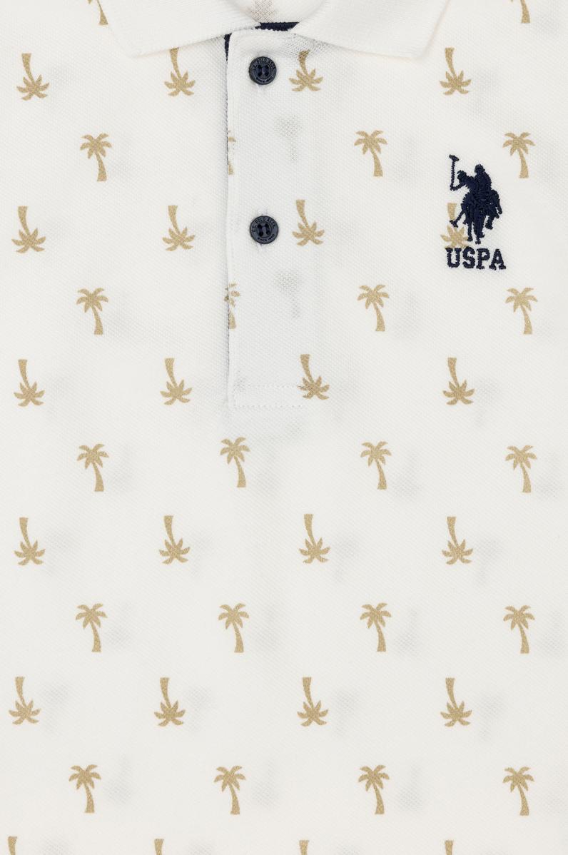 Erkek Çocuk Ekru Polo Yaka Tişört