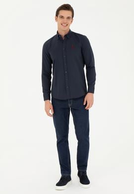 Erkek Koyu Mavi Jean Pantolon - 50266162047