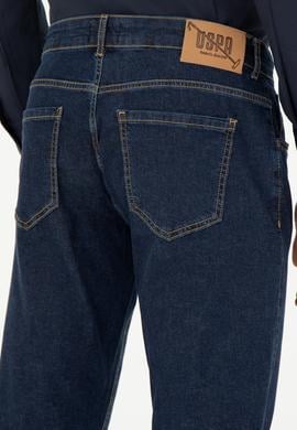 Erkek Koyu Mavi Jean Pantolon - 50266162047