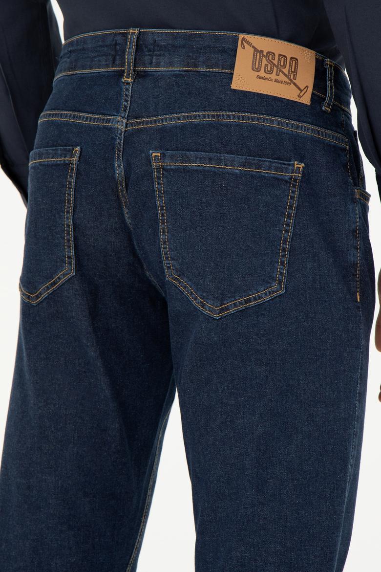 Erkek Koyu Mavi Jean Pantolon - 50266162047