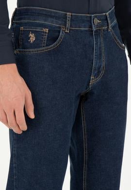 Erkek Koyu Mavi Jean Pantolon - 50266162047