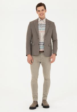 Erkek Kahverengi Ceket - 50273341020