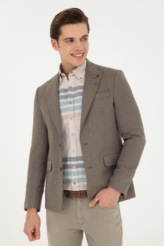 Erkek Kahverengi Ceket