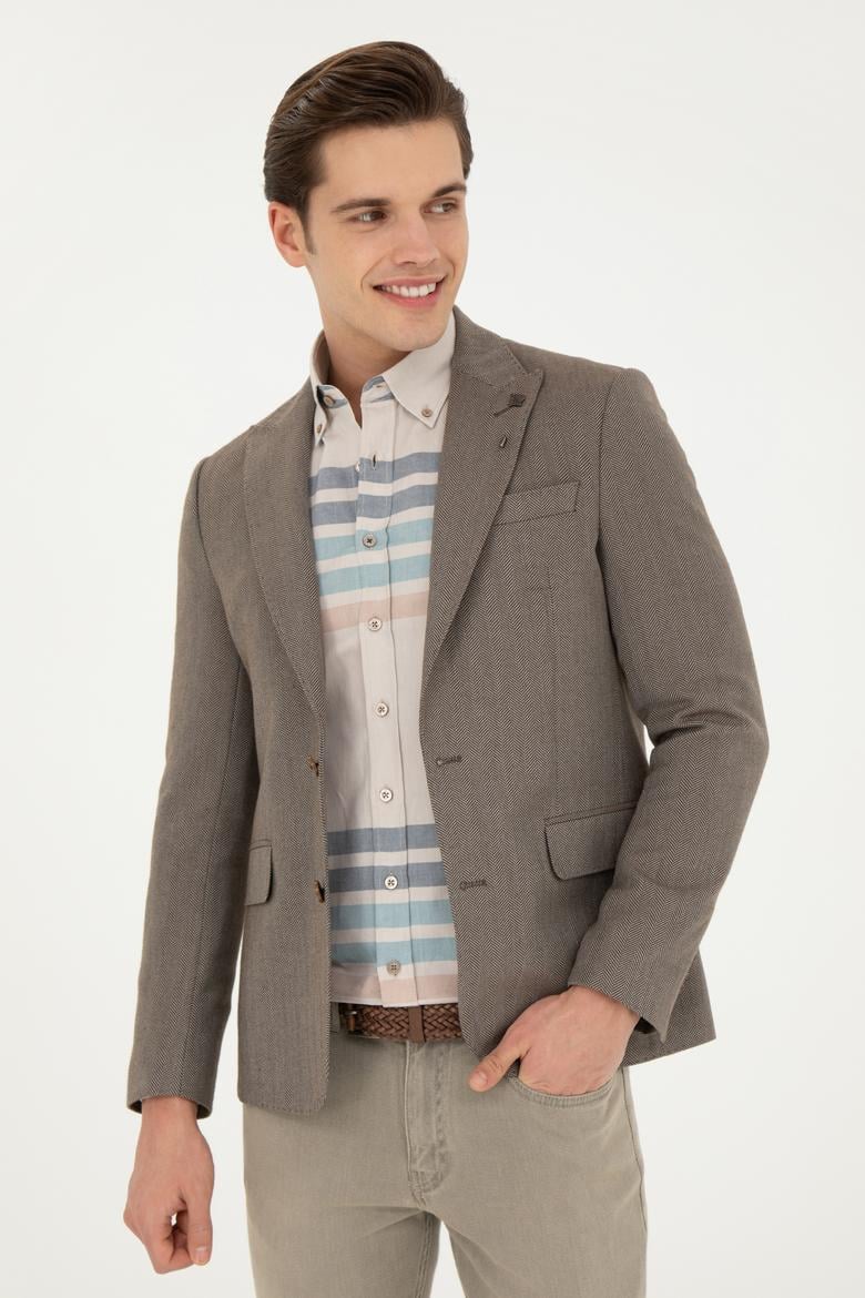 Erkek Kahverengi Ceket