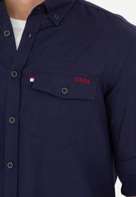 Erkek Lacivert Uzun Kollu Gömlek - 50283364001