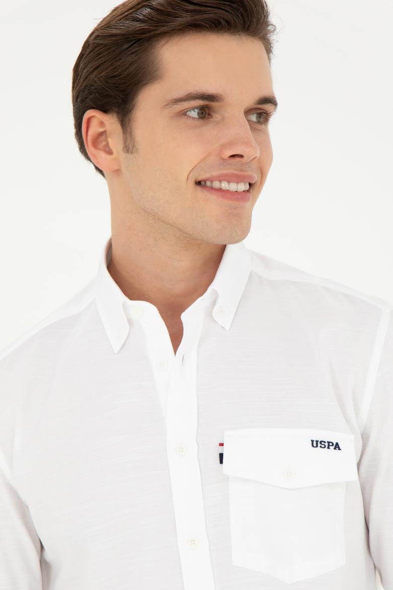 Erkek Beyaz Uzun Kollu Gömlek - 50283364010