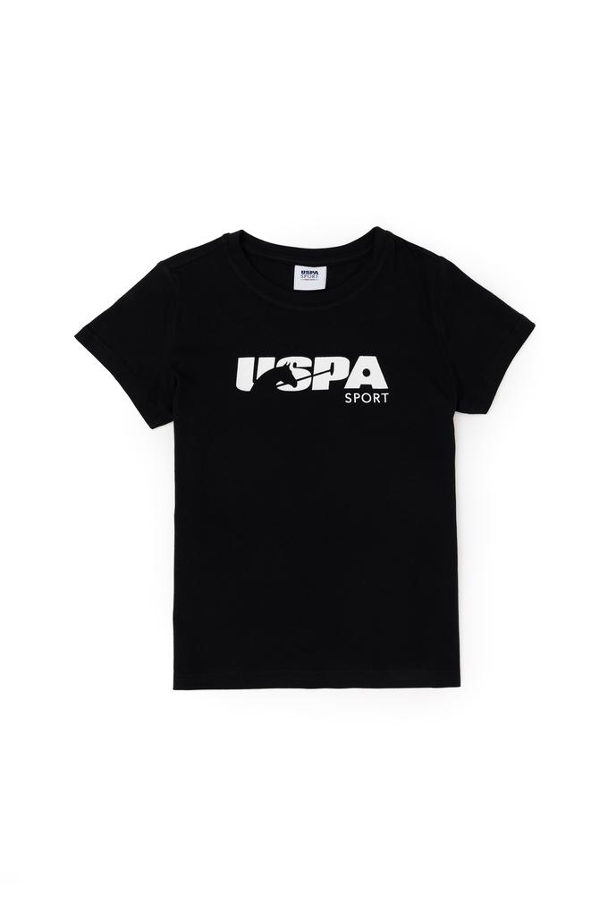 Erkek Çocuk Siyah Bisiklet Yaka Tişört